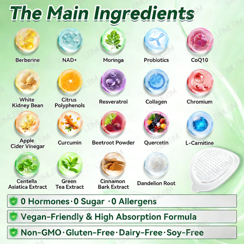 𝐎𝐟𝐟𝐢𝐜𝐢𝐚𝐥 𝐒𝐭𝐨𝐫𝐞 🇺🇸 |LBMLBM™ Moringa·Berberine × NAD+ 10-in-1 Nano Microneedle Patch – Daily, Visible Results in 7 Days ✅ For Weight, Skin, Diabetes & Joint Health 🗽