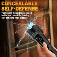 ZAHO™ VoltGuard X95 Tactical Stun Flashlight ⚡ Light in Dark, Power in Danger