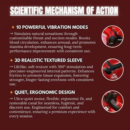 Zaho™ VitalEngine Pro-El entrenador doméstico 5 en 1 número 1 que revierte la disfunción eréctil y la eyaculación precoz con precisión avanzada