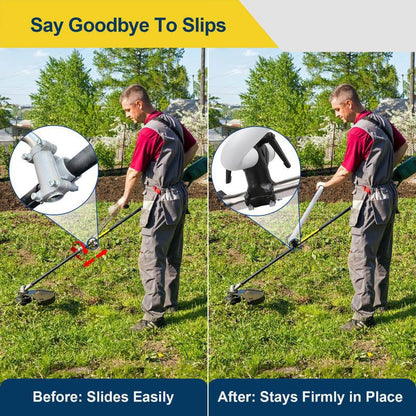 Ergonomic String Trimmer Handle Extension for Better Grip & Control