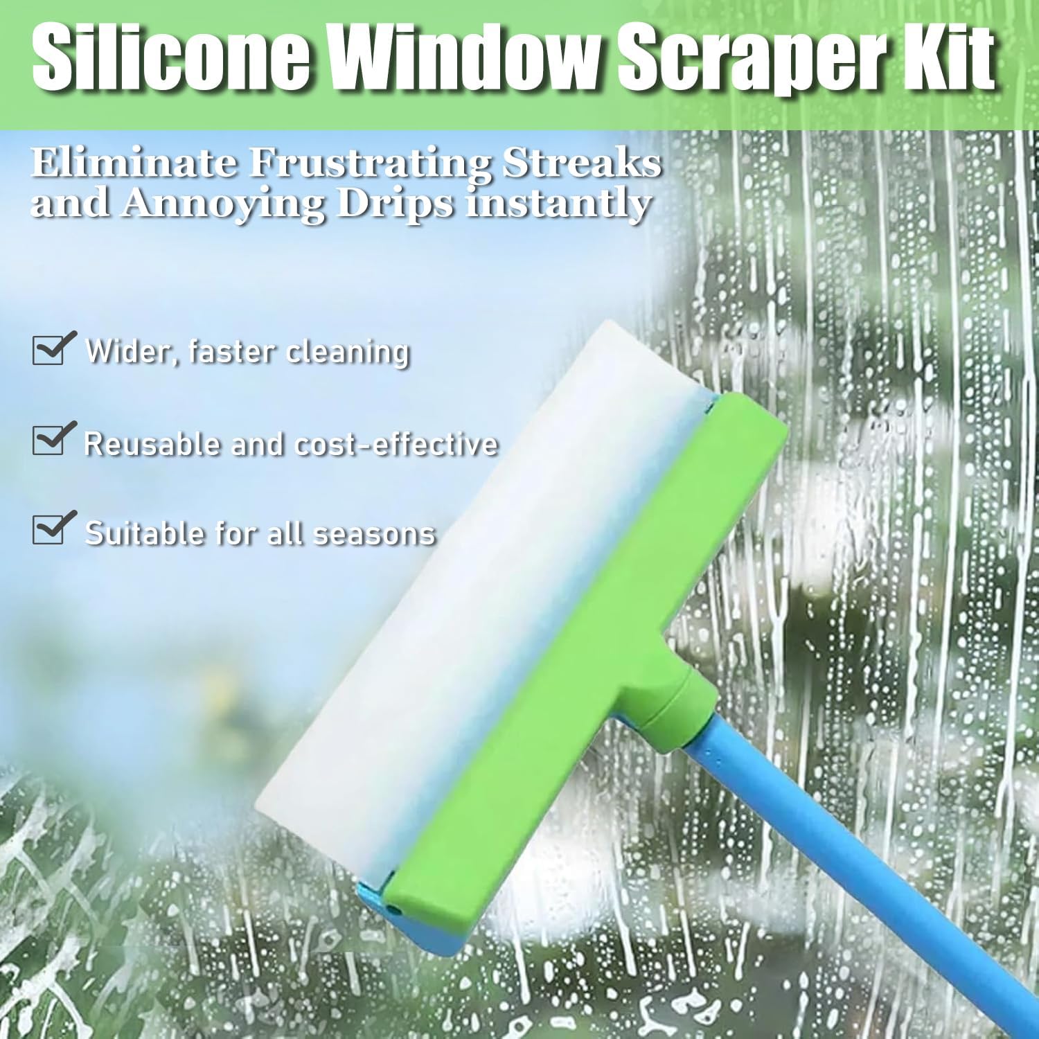 Eco-Friendly Silicone Squeegee Set™
