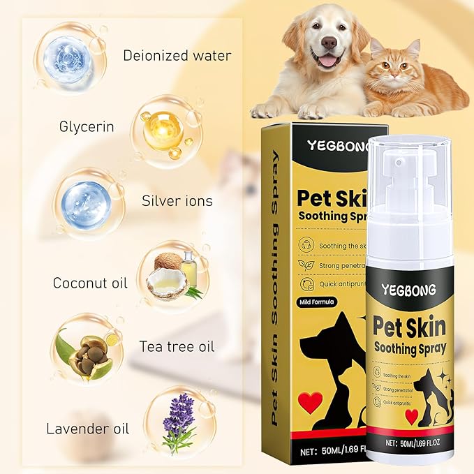 Vet-backed Skin Relief Spray