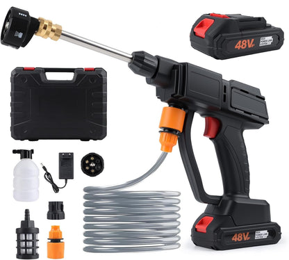 Pistola de agua portátil sin cable de alta presión