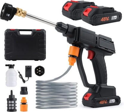 Pistola de agua portátil sin cable de alta presión