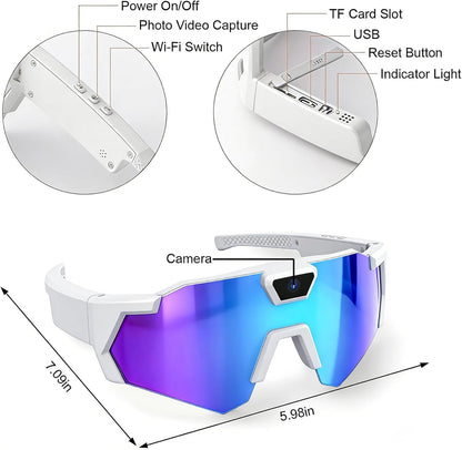 POV Recording Sunglasses Capture Everything Hands-Free