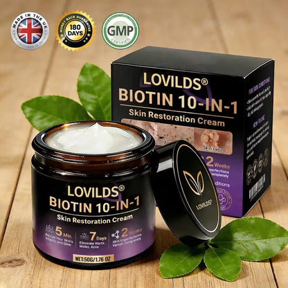 LOVILDS® Biotin 10-in-1 Skin Restoration Cream 🍀