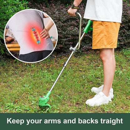 Ergonomic String Trimmer Handle Extension for Better Grip & Control