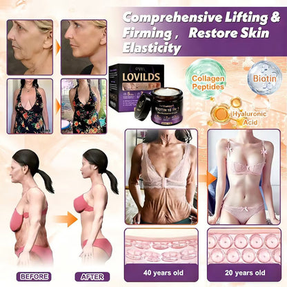 LOVILDS® Biotin 10-in-1 Skin Restoration Cream 🍀
