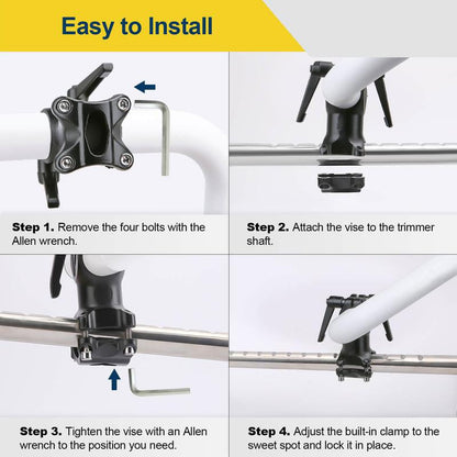 Ergonomic String Trimmer Handle Extension for Better Grip & Control