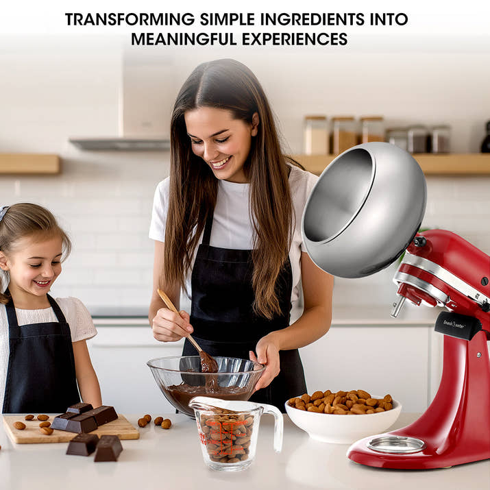 Zaho Snack Coater Coating Pan Attachment