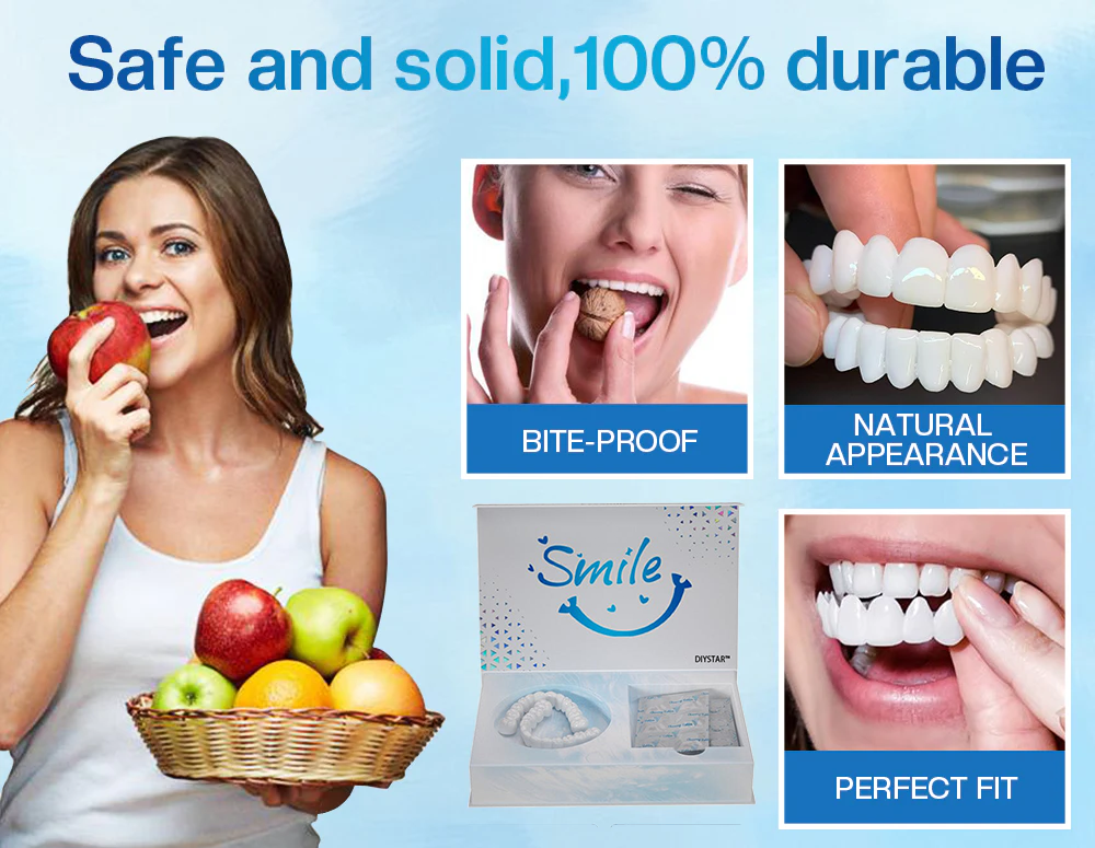DIYSTAR™ Moldable Dentures – 1Set / 2Pcs