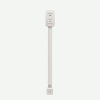 Power socket swivel extender (With USB port)