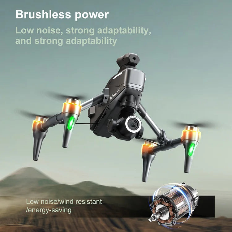 Zaho™ Photography Drone with 8K camera for adults, v196 rc quadcopter with auto return, follow me