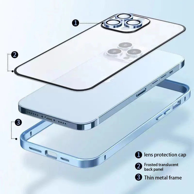 Titanium Frame Case l New iPhone15 series