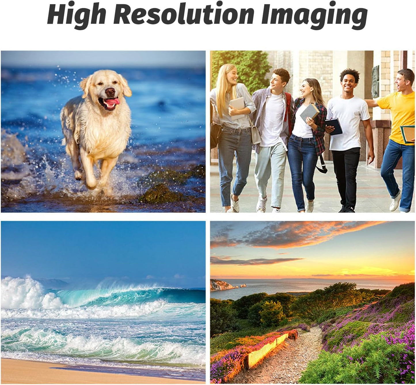 5K 75MP, Digital Camera with Flip Screen LCD