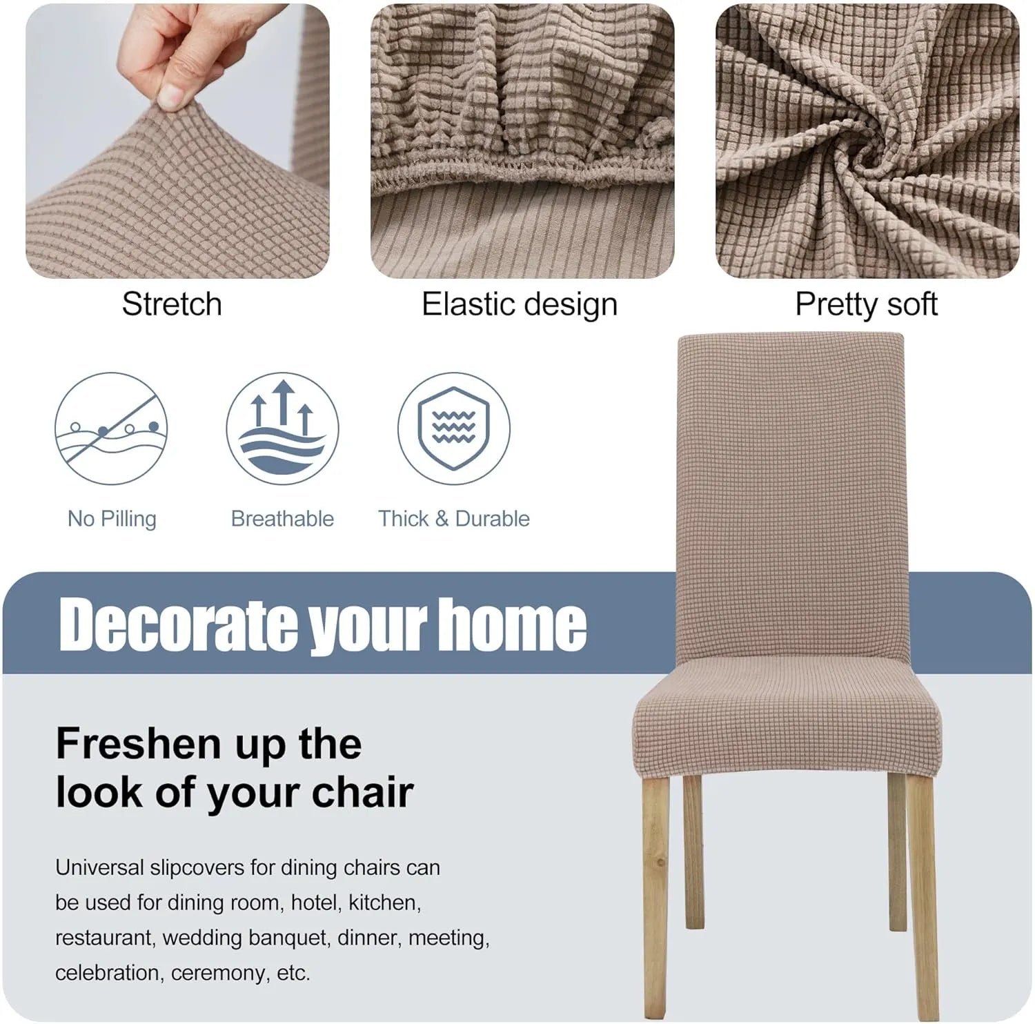Chair Covers – Instantly Revive Old Chairs