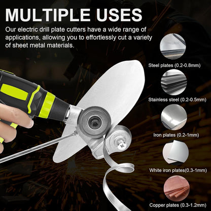 ملحق مثقاب لقطع الصفائح المعدنية