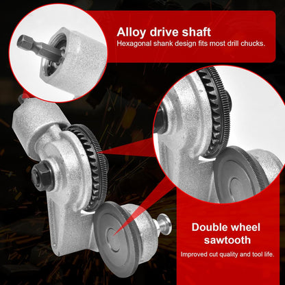 ملحق مثقاب لقطع الصفائح المعدنية