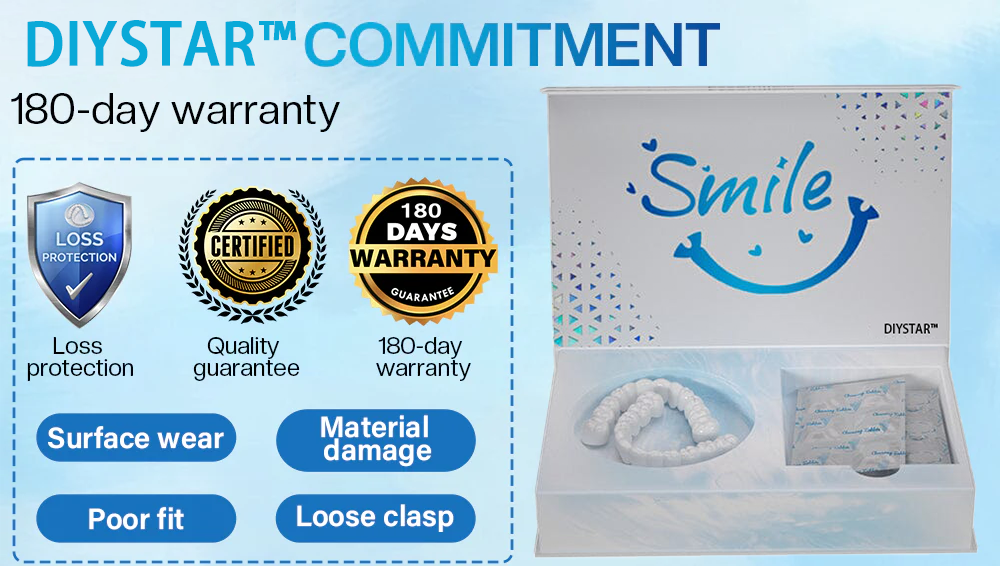 DIYSTAR™ Moldable Dentures – 1Set / 2Pcs