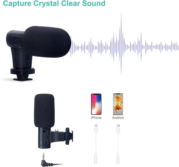 5 in 1 Vlogging Kit with Fill Light Microphone Tripod - 🔥Last Day 50% OFF🔥