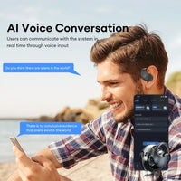 AI Translation Wireless OWS Bluetooth 5.4 Earphones (Fit iOS & Android)