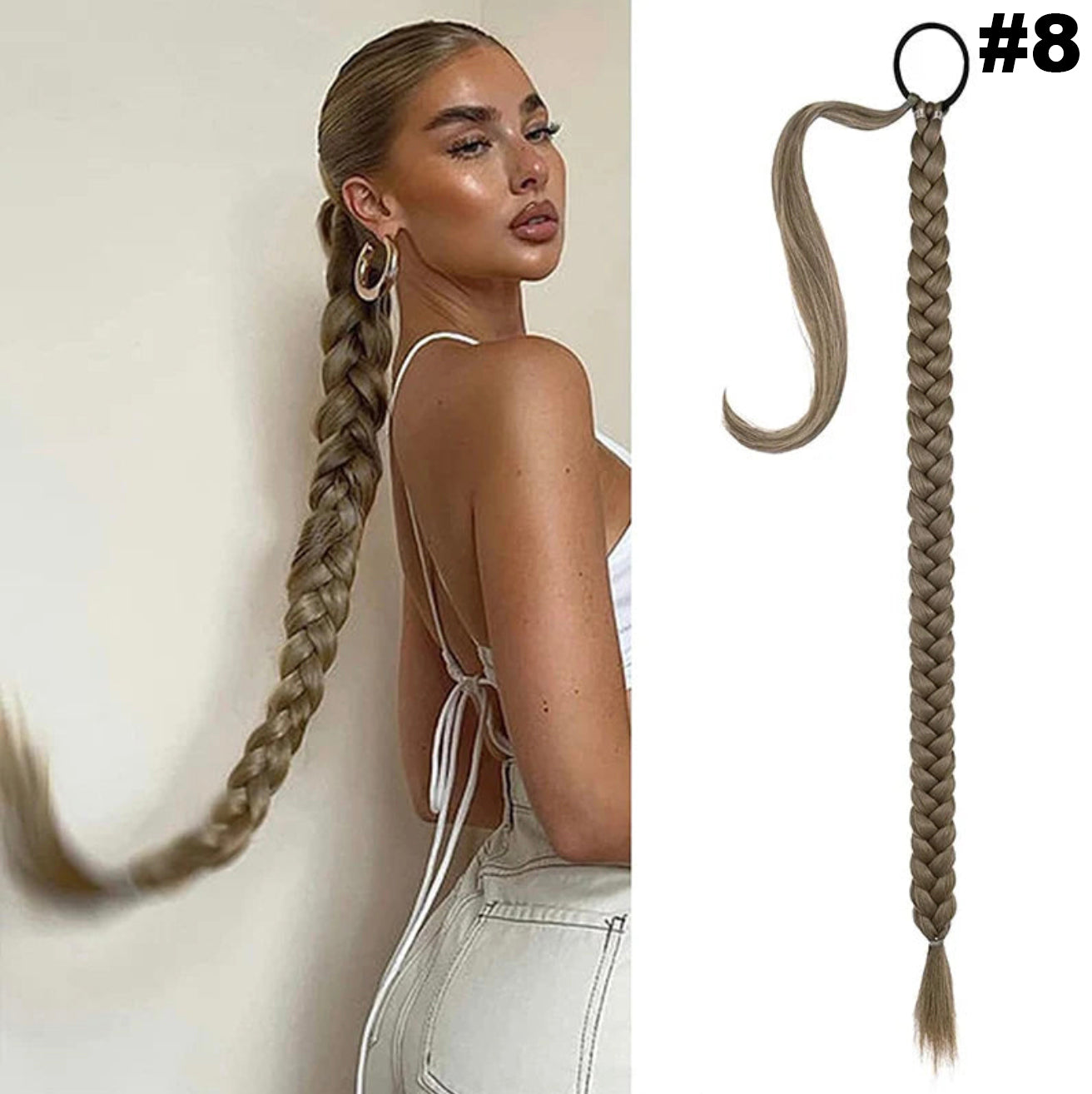 winter hair braid Extension