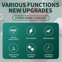 Mini Power Bank and Phone Holder