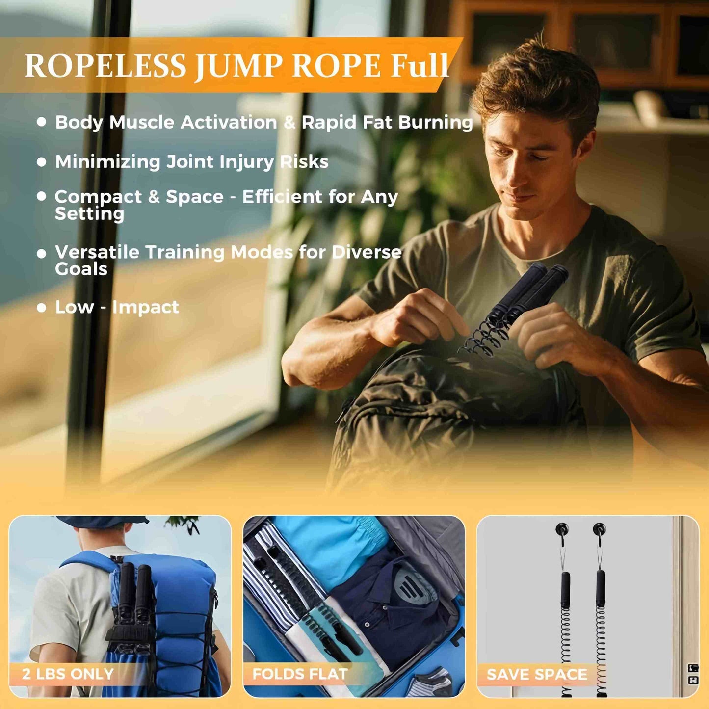 Intense Fitness Training Ropes | Perfect for Home & Gym