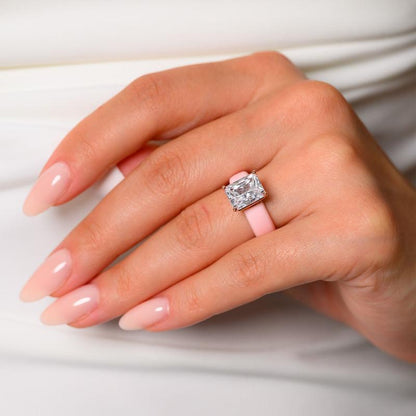 🔥Koop 1, krijg 1 gratis🔥 LOVILDS siliconen ring – smaragd geslepen CZ | Octrooi in aanvraag ontwerp