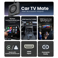 【NEW】2025 Upgraded Car TV-HDMI Multimedia Wireless CarPlay/Android Auto Adapter