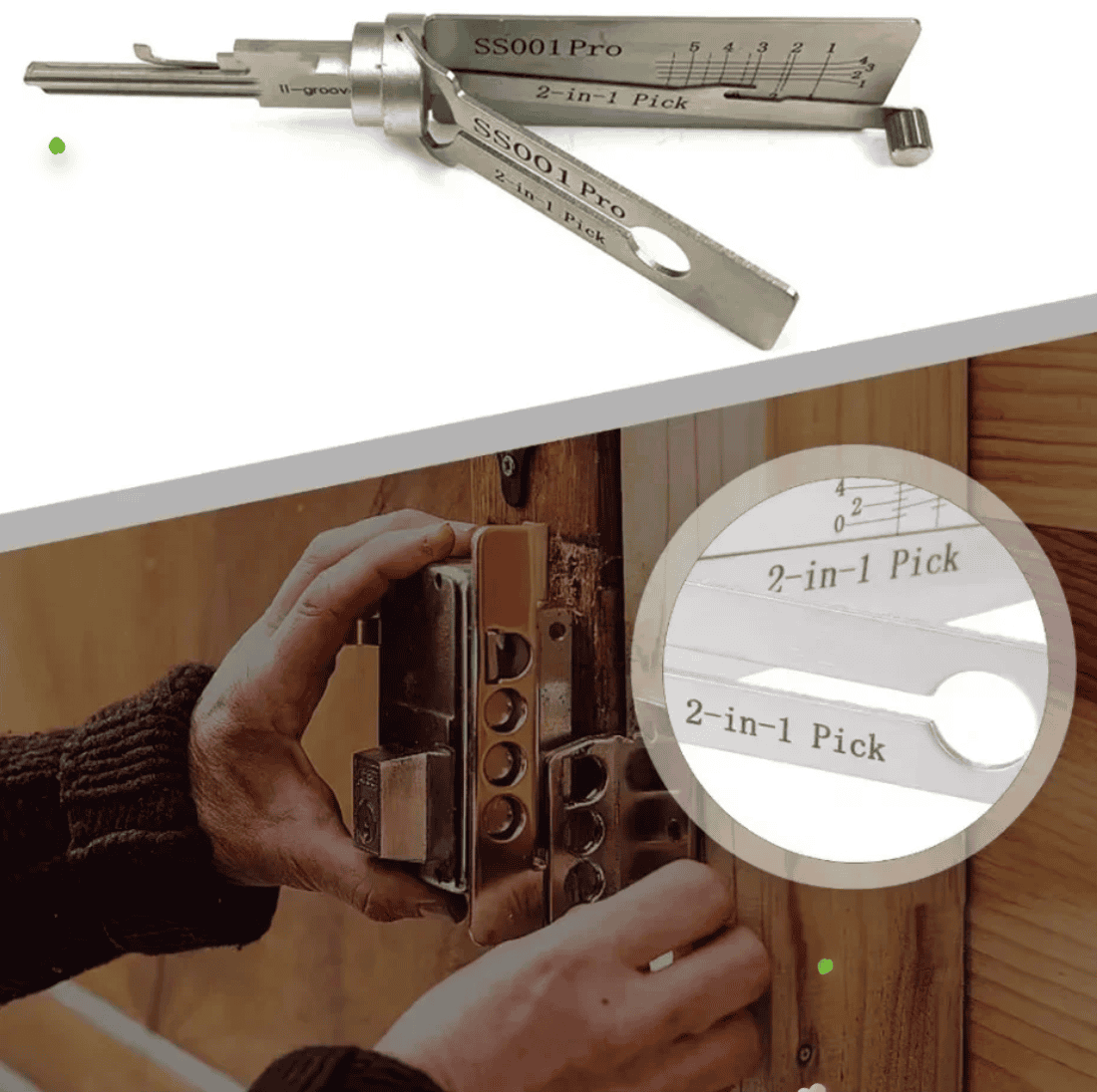 Stainless Steel Master Key Decoder ZAHO Stainless steel master key decoder zaho