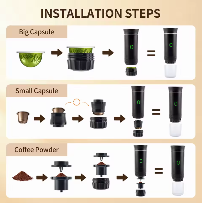 Portable Espresso Coffee Machine