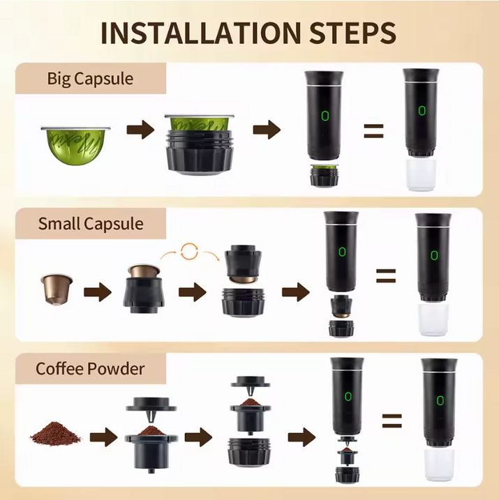 Portable Espresso Coffee Machine