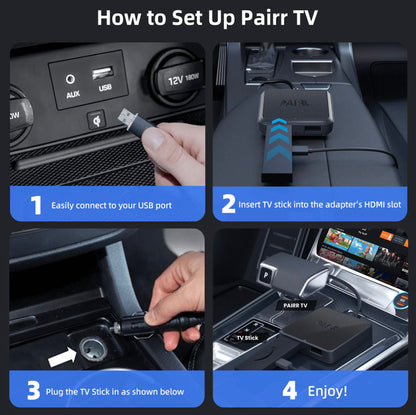 【NEW】2025 Upgraded Car TV-HDMI Multimedia Wireless CarPlay/Android Auto Adapter