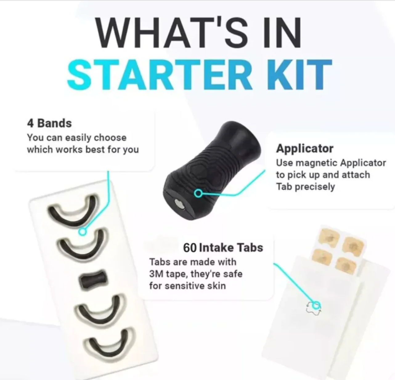 Anti-Snore Magnetic Nasal Strips