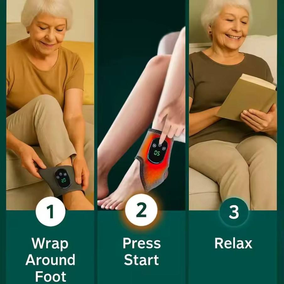 Soleva 3-In-1 Foot Massager (2Pcs-1 Pair)