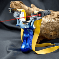 Precision Aiming High Power Laser Slingshot
