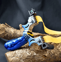 Precision Aiming High Power Laser Slingshot