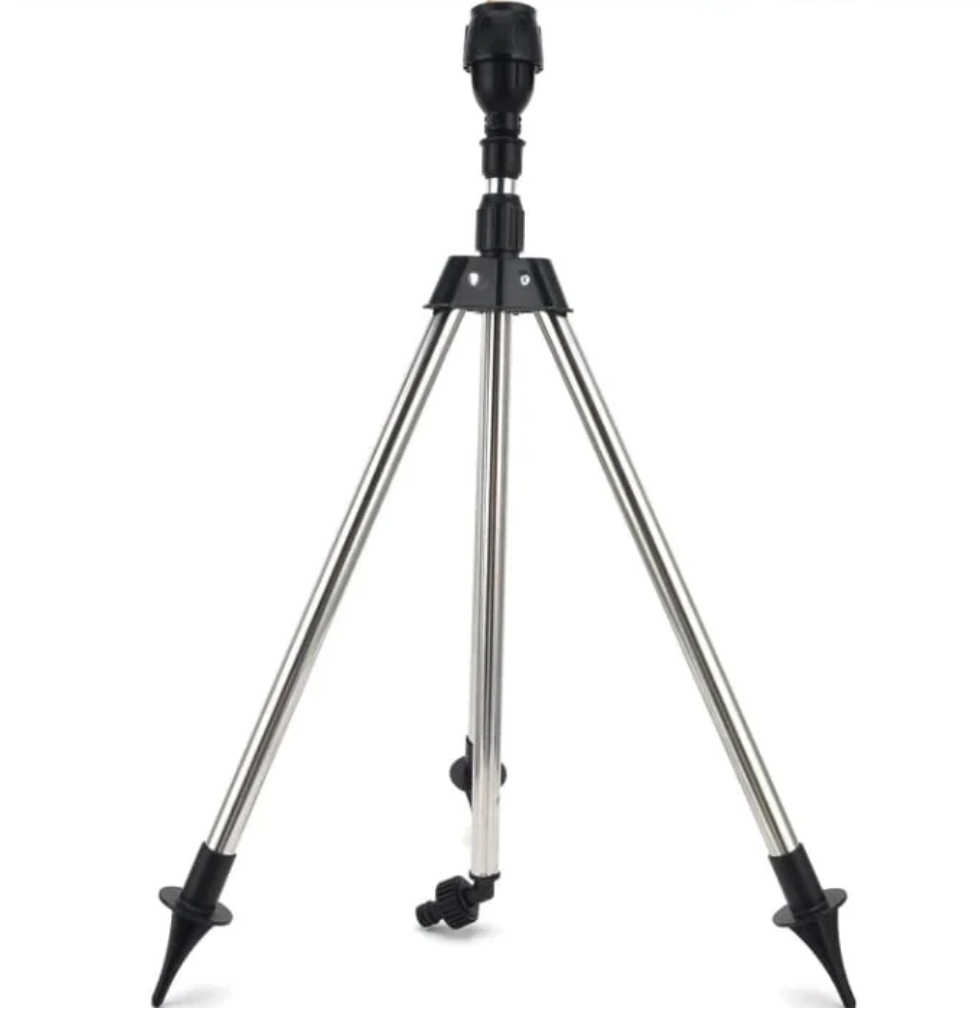 Stainless Steel Rotary Irrigation Tripod Telescopic Support Sprinkler