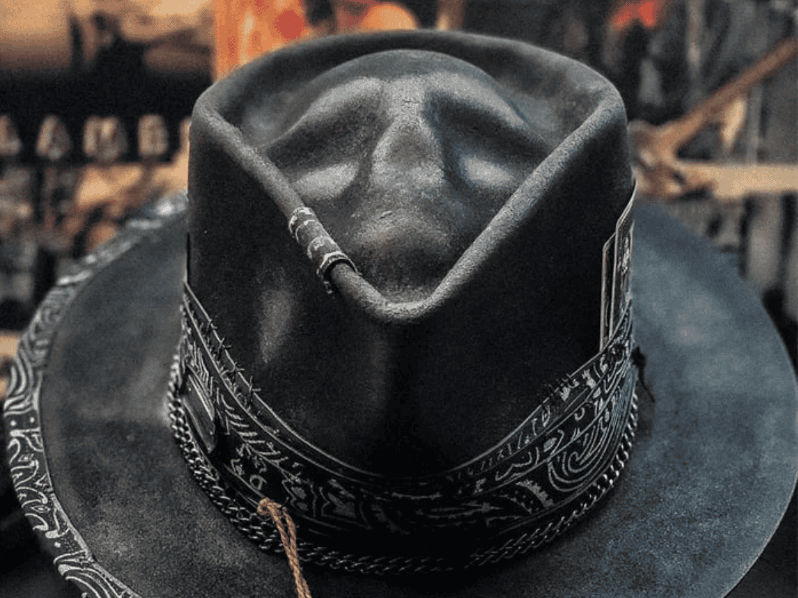 💀"Harvester of Sorrow" Handmade Skull Hat