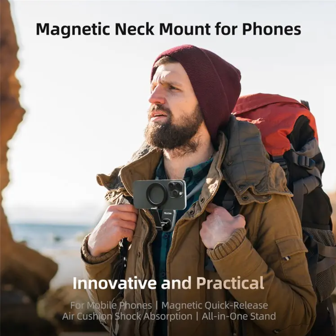 Magnetic Neck Mount for Phones