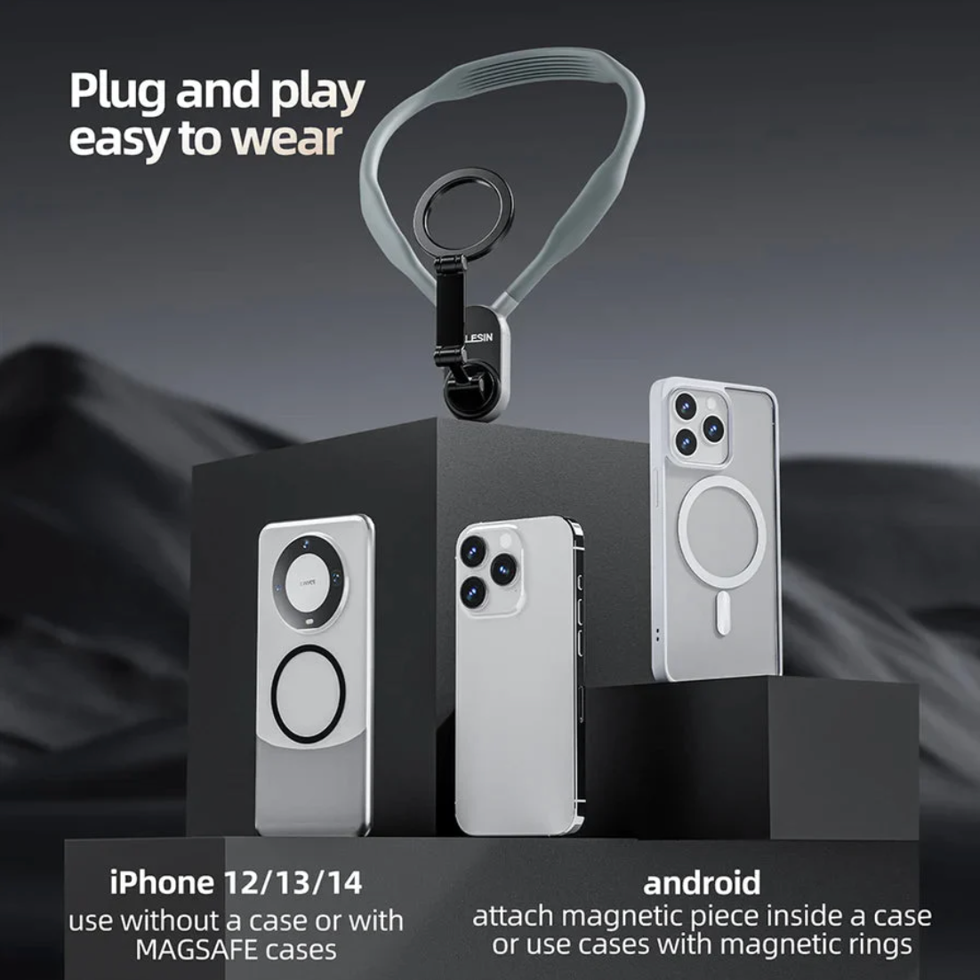 Magnetic Neck Mount for Phones