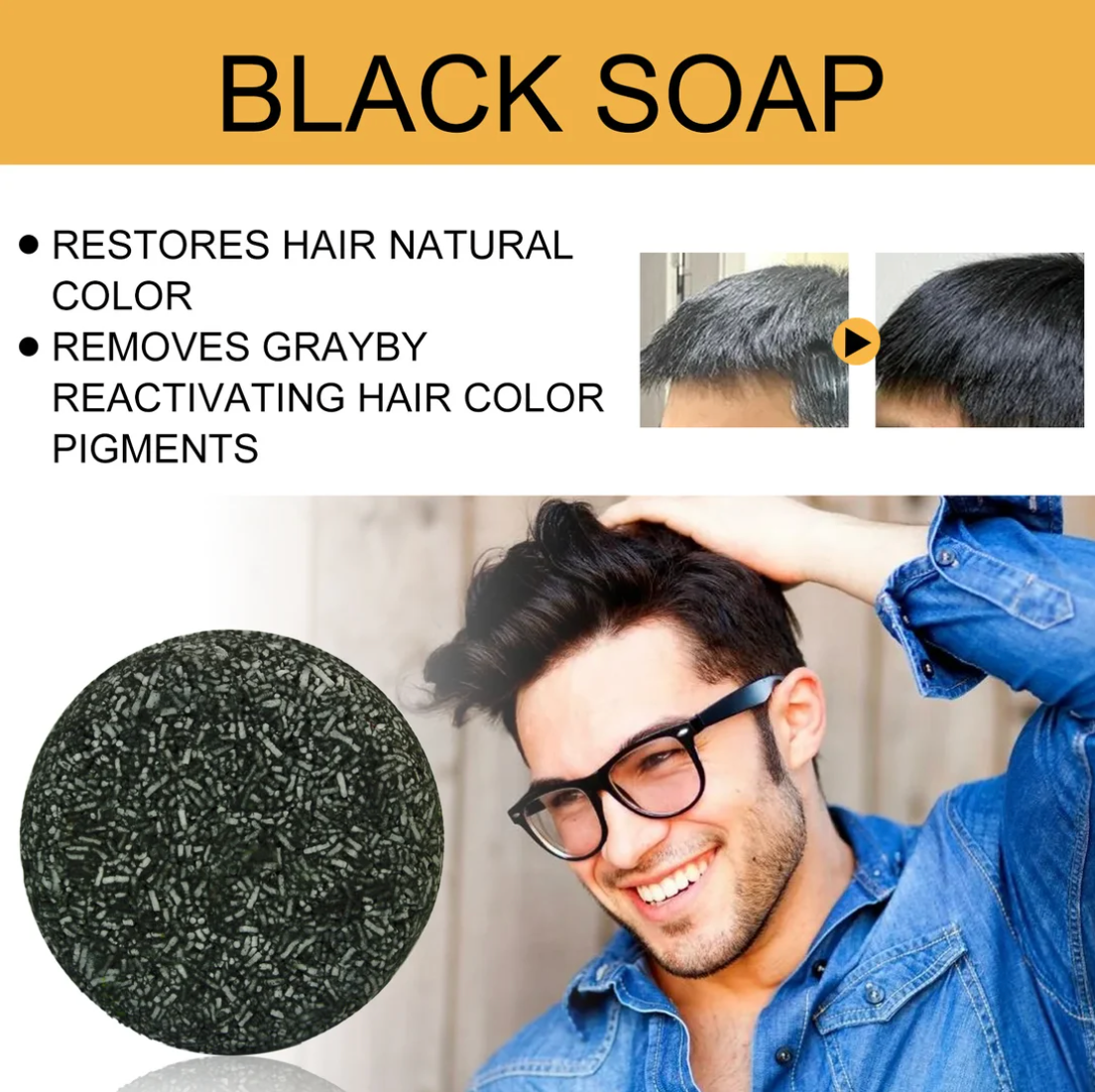 ZAHO™ - BLACK SOAP（Newly upgraded new packaging）