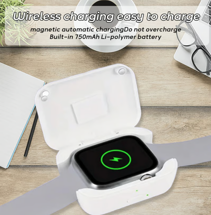 Portable Watch Wireless Charging Bank