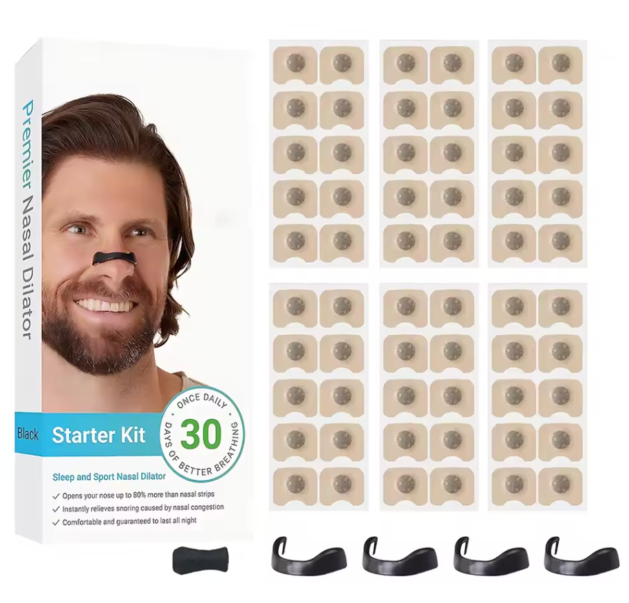 Anti-Snore Magnetic Nasal Strips