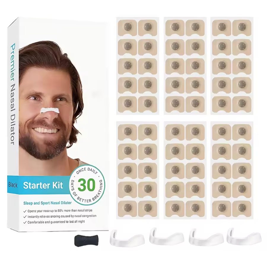 Anti-Snore Magnetic Nasal Strips