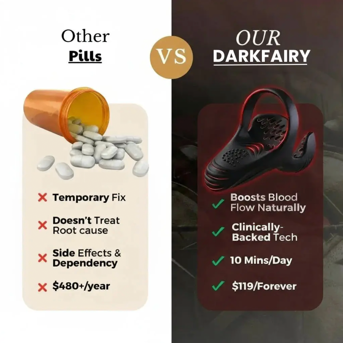 DarkFairy™ VitalEngine Pro - entrenador casero que revierte la disfunción eréctil y la eyaculación precoz con precisión avanzada