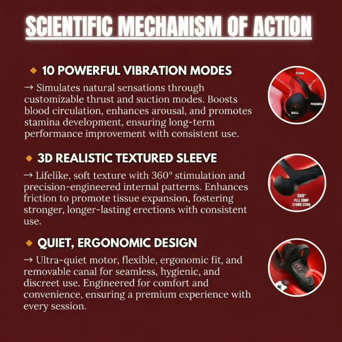 DarkFairy™ VitalEngine Pro - entrenador casero que revierte la disfunción eréctil y la eyaculación precoz con precisión avanzada