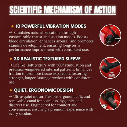 DarkFairy™ VitalEngine Pro - entrenador casero que revierte la disfunción eréctil y la eyaculación precoz con precisión avanzada