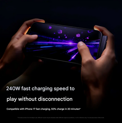 2-in-1 Onzichtbare Houder Oplaadkabel – Snelle Oplaadkabel met Ingebouwde Telefoonstandaard